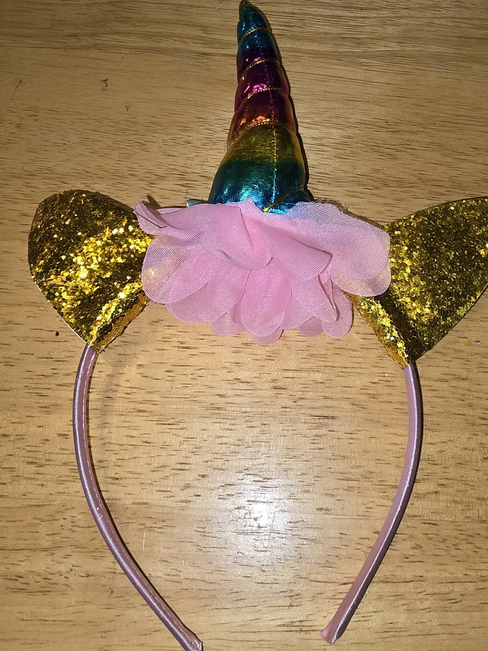 Unicorn Headband Bundle Lot of 4 Glitter Costume Dress Up Party Girls